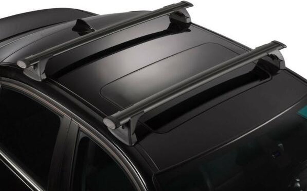 Tesla Model S Dakdrager Zwart 2012 – mei 2015 Yakima Whispbar Through Auto Exterieur Accessoires – foto 6