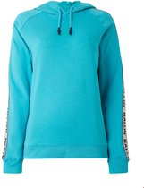 Ballin Amsterdam tape hoodie turquoise - S