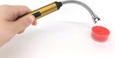 Elektrische aansteker – aansteker - Goud – USB oplaadbaar – fornuis – BBQ – openhaard – lange flexibele aansteker