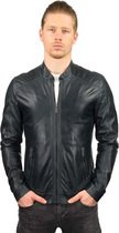 Versano Memphis Leren Heren Jas Heren Jack L - Blauw