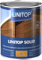 LINITOP SOLID Beits - Transparante duurzame, extreem weersbestendge houtbescherming met UV-filter - DEN 296 - 2,5L