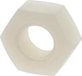 Ecrou nylon M8 - DIN 555 - Ecrous Écrous hexagonaux métriques - 10 pièces
