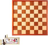 Semi Pro schaakbord inclusief schaakstukken
