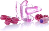 Power Escorts - Venus Butterfly Vibrating - Clitoris Stimulator - Pink