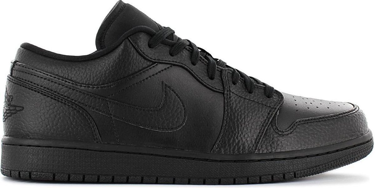 AIR JORDAN 1 Low - Heren Sneakers Sportschoenen Schoenen Zwart 553558-091 - Maat EU 44 US 10