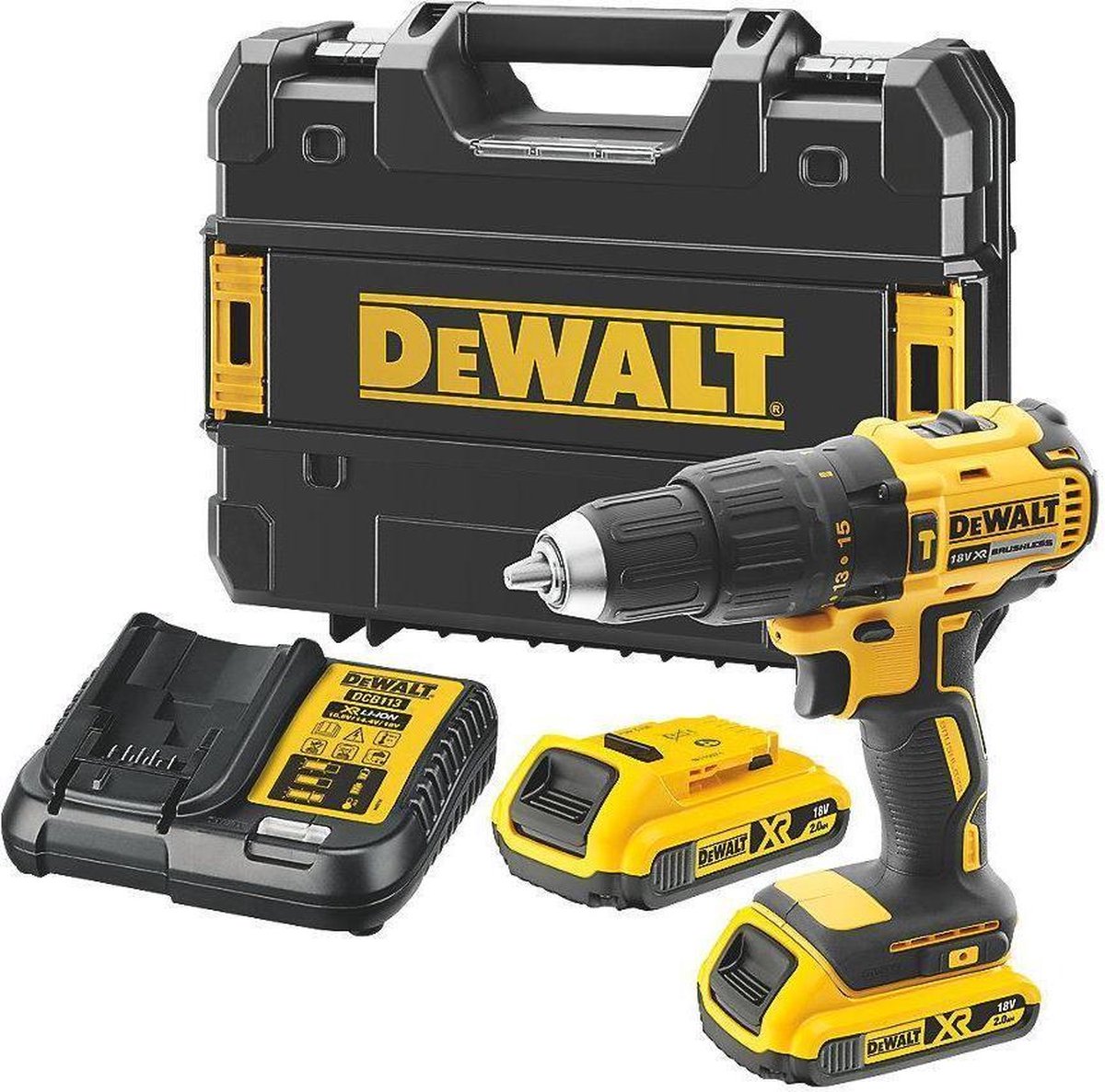 Perceuse à Percussion DeWALT DCD796NT (Machine seule + TSTAK II)