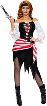CALIFORNIA COSTUMES - Driekleurige piraten kostuum voor vrouwen - S (38/40)