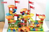 Bouwstenen - Knikkerbaan - geschikt voor Duplo - Marble Mania - DIY - 231 blokken