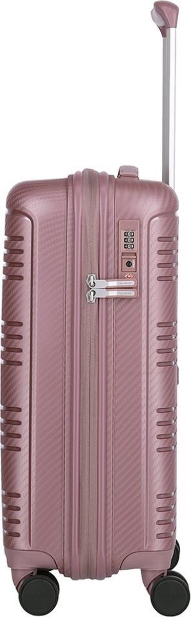 Travelite Zenit 4 Wiel Trolley S dark rose
