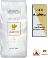 Lollo Caffè Arabica Oro 1kg - Italiaanse espresso Koffiebonen - 90 % Arabica, zoet en verteerbaar - Uit Napels