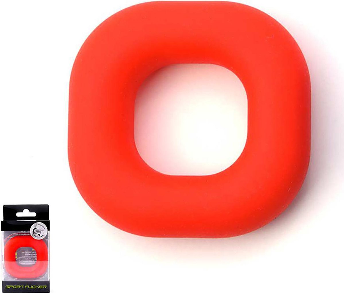 Goedkoopste Sport Fucker – Silicone Big Boner Cockring – Rood
