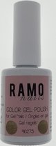 Ramo gelpolish 910275- Gellak - gel Nagellak - 15ml - uv&led - glitter-zilver-semi transparant