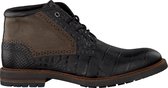 Mazzeltov J4700 Veterboots - Laarzen Met Veters - Heren - Zwart - Maat 42