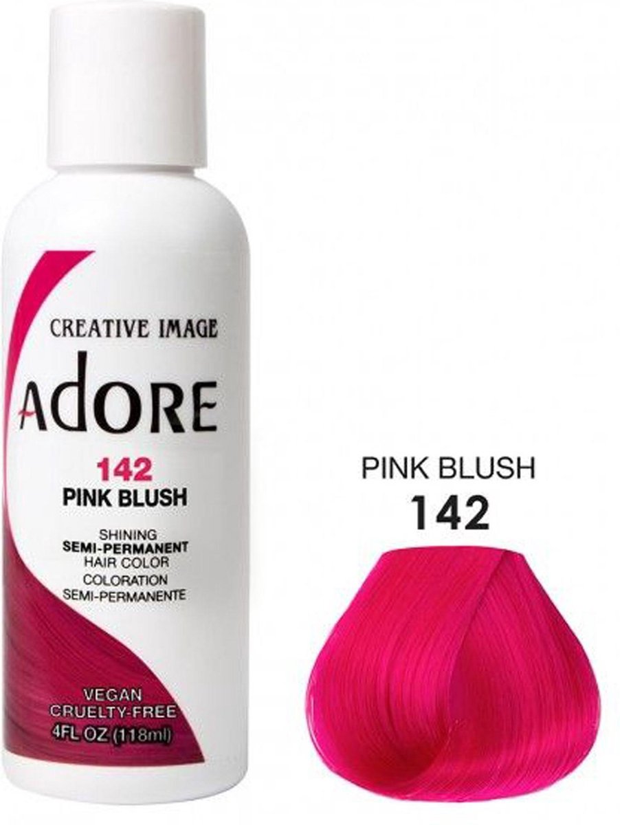 ADORE SEMI PERMANENT COLOR 142 PINK BLUSH 118ML