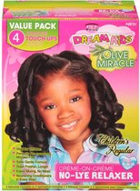 African Pride - Dream Kids - Olive Miracle - Crème on Crème - Children's Regular - Behandelkit - 4 behandelingen