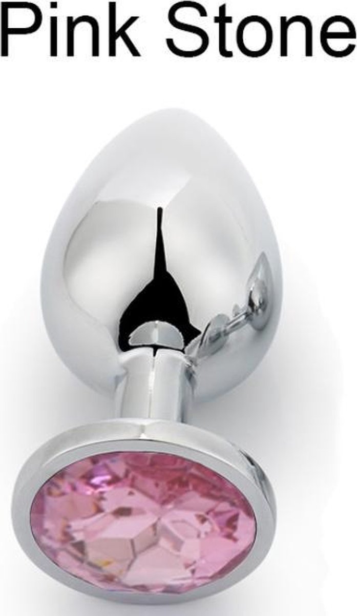 Goedkoopste Buttplug met roze kristal