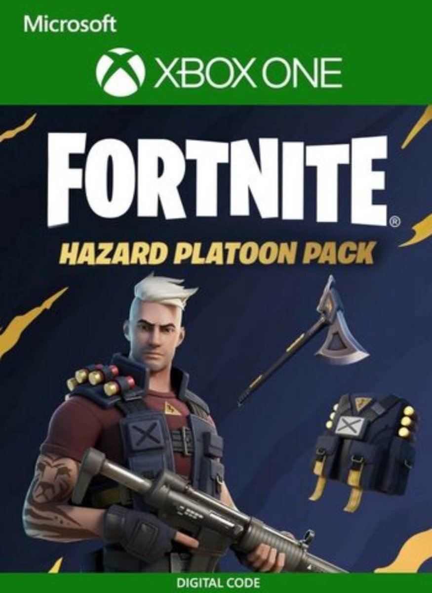 Fortnite Hazard Platoon Pack - Fortnite Bundel - Xbox One - 600 V-Bucks - Download Code