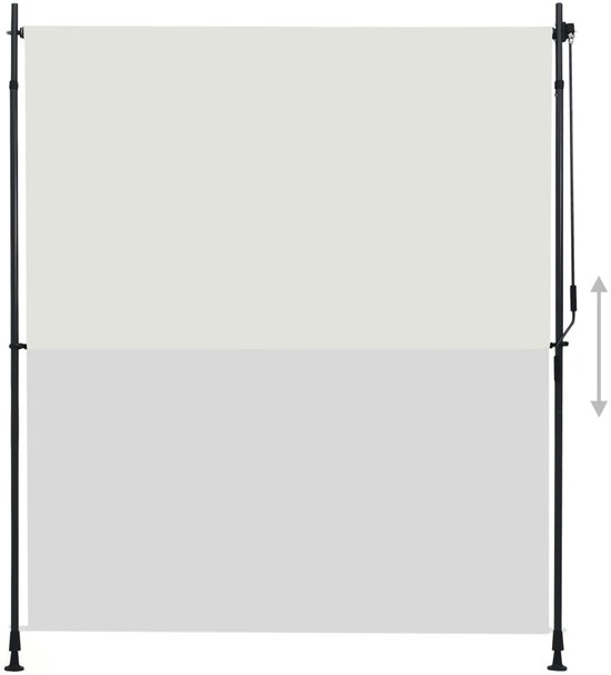 vidaXL 200x270 cm Crème VDXL_145942