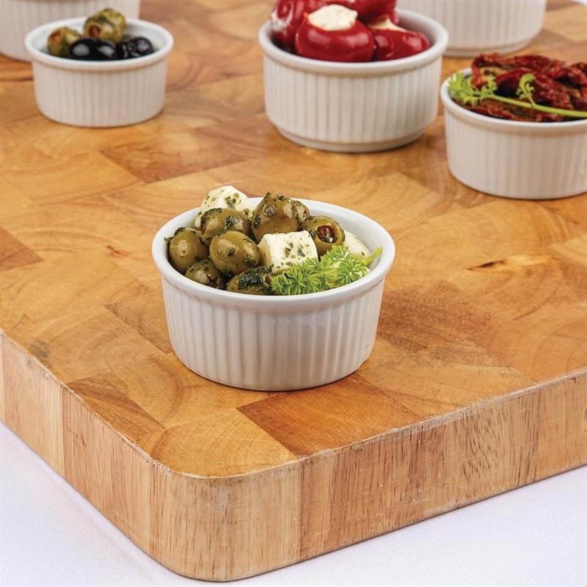Olympia Crème Brulée Schaaltjes / Ramekins - 11,5cl - Ø8,5x(H)4cm ( Set van 2 ) — cadeau in Cadeau-ideeën - foto 2