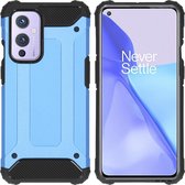 iMoshion Rugged Xtreme Backcover OnePlus 9 hoesje - Lichtblauw