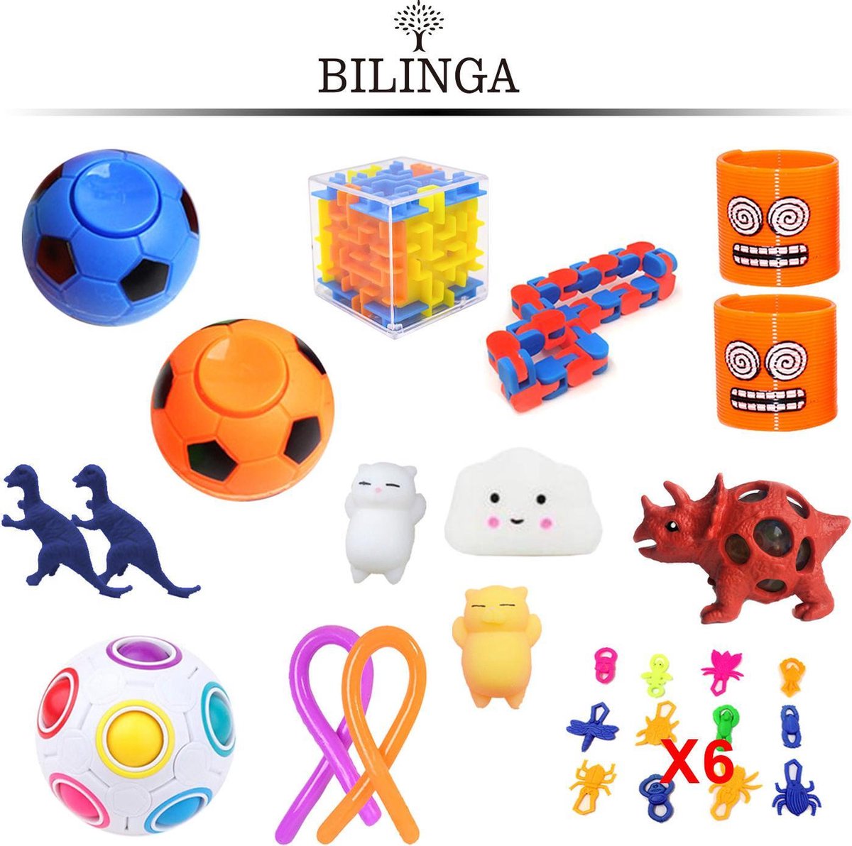 Set F Fidget Toys Pakket 22 stuks Fidget Toys Set