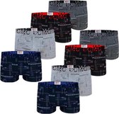 Jongens ondergoed 5973 – Katoenen boxershort voor kinderen - Onderbroek 8 PACK 134/140