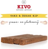 Kivo Petfood Hondensnack Take & Break Kip 16 stuks - Kauwstaaf zonder granen of gluten.