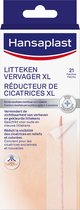 Hansaplast Littekenvervager XL - Vermindert Zichtbaarheid van Littekens - 21 stuks