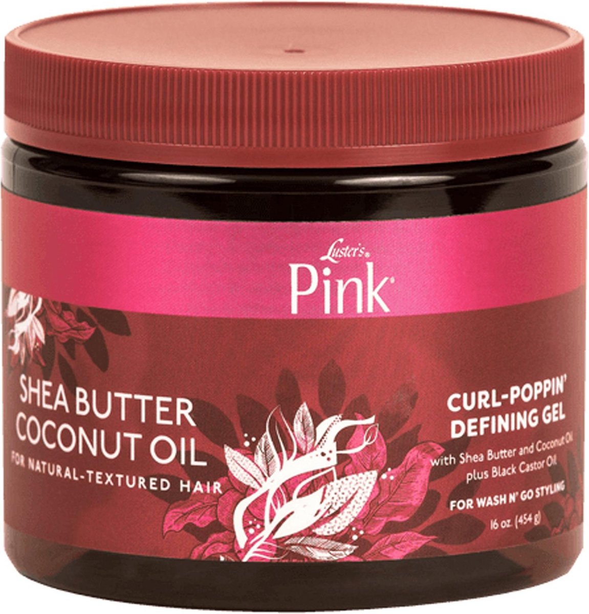 Pink Shea & Coconut Curl Defining Gel 16oz