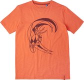 O'Neill T-Shirt Circle Surfer - Orange Red - 140