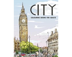 Adult Colouring Book- City Colouring Books for Adults