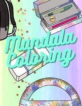 Mandala Coloring: Geometric Designs to Relax Your Mind