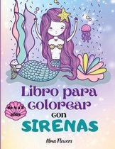 Libro para colorear con sirenas