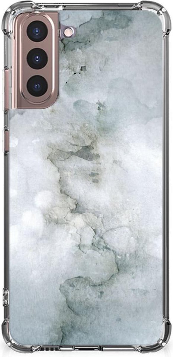 Back Cover Samsung Galaxy S21 Plus Painting Grey