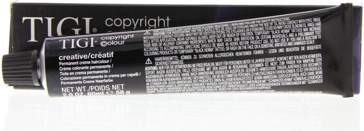 Tigi Copyright Colour Gloss Demi-permanent Creme Emulsion Haarverf 10/02