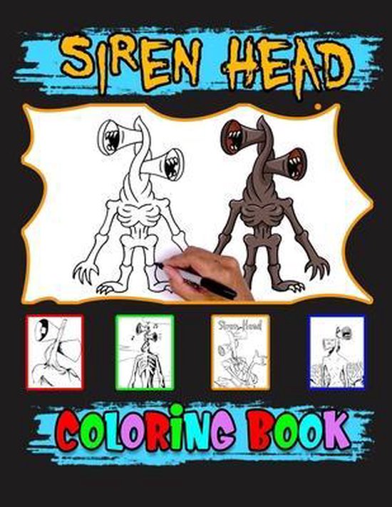 Siren Head Coloring Book, Maria Malina | 9798730182707 | Boeken | bol.com