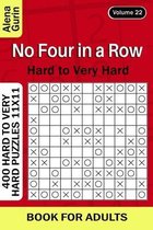 No Four in a Row puzzle book for Adults