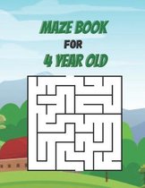 Maze Book For 4 Year Old