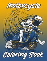 MotorCycle Coloring Book: Stress Relieving Designs