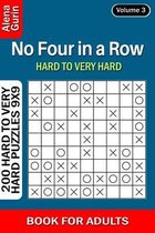 No Four in a Row puzzle book for Adults