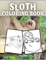 Sloth Coloring Book for Kids