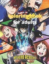 My hero academia coloring book for adults