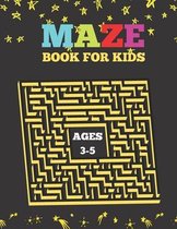 Mazes Book For Kids Ages 3-5: This Maze Book For Kids