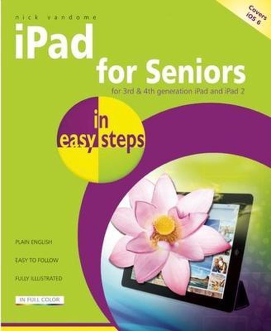 iPad for Seniors in Easy Steps - cover