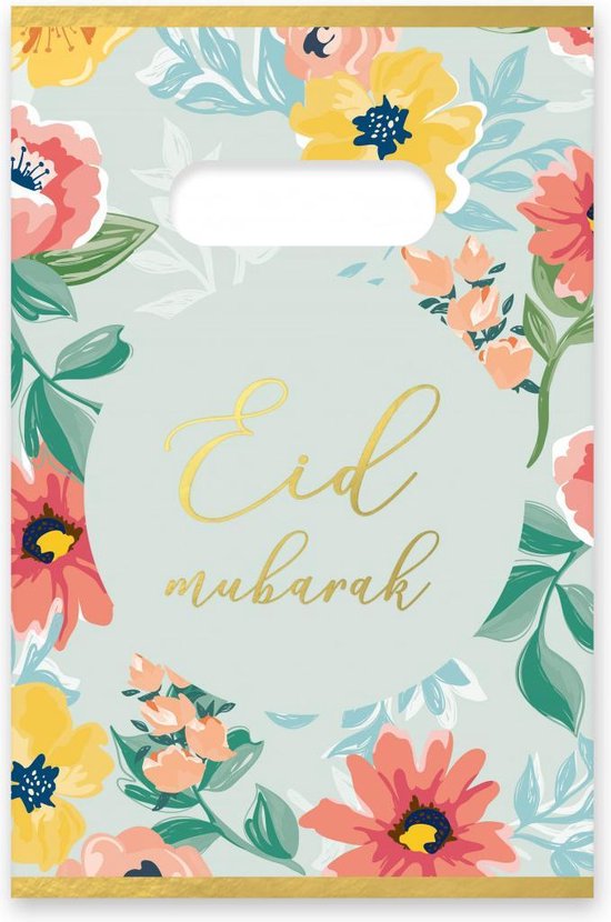 WD- 6x enveloppe d'argent pour enfants - Eid mubarak - Eid al fitr