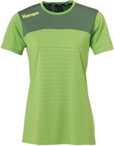 Kempa Emotion 2.0 Shirt Korte Mouw Dames Hope Groen-Dragon Groen Maat L