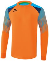Erima Elemental Keepers  Sportshirt performance - Maat 152  - Unisex - oranje/blauw/navy