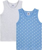 Petit Bateau Kinder Jongens Onderhemd - Maat 128