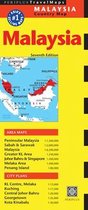Periplus TravelMaps Malaysia Country Map