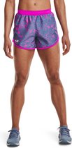 UA Fly By 2.0 Printed Short-BLU Size : XS